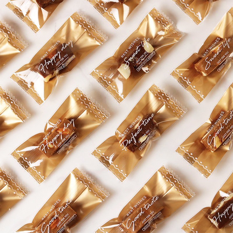 Honeycomb Candy Packaging Bag with Instagram Style, Transparent Snowflake Candy Bag, Toffee Candy Bag, Gummy Candy Packaging Bag