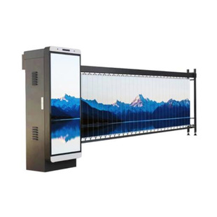 Smart traffic DC brushless advertising barrier gate chassis with rods within 4.5 meters a new 140W frequency conversion technology