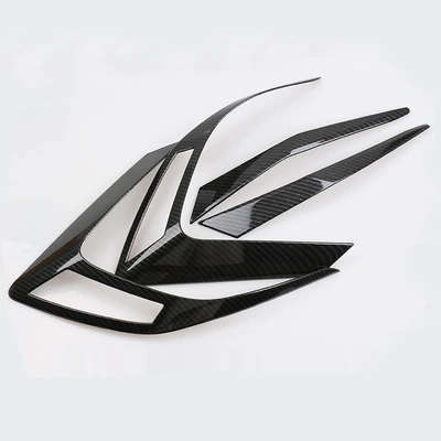 Suitable for Honda's New Tenth Generation Civic Tail Light Cover Decorative Frame Body Exterior Modification Parts Carbon Fiber Pattern (Other Car Modifications)