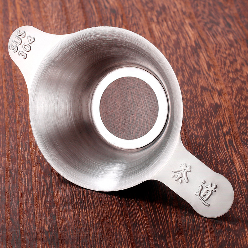 Manufacturer stainless steel binaural tea drain thickened duckbill…