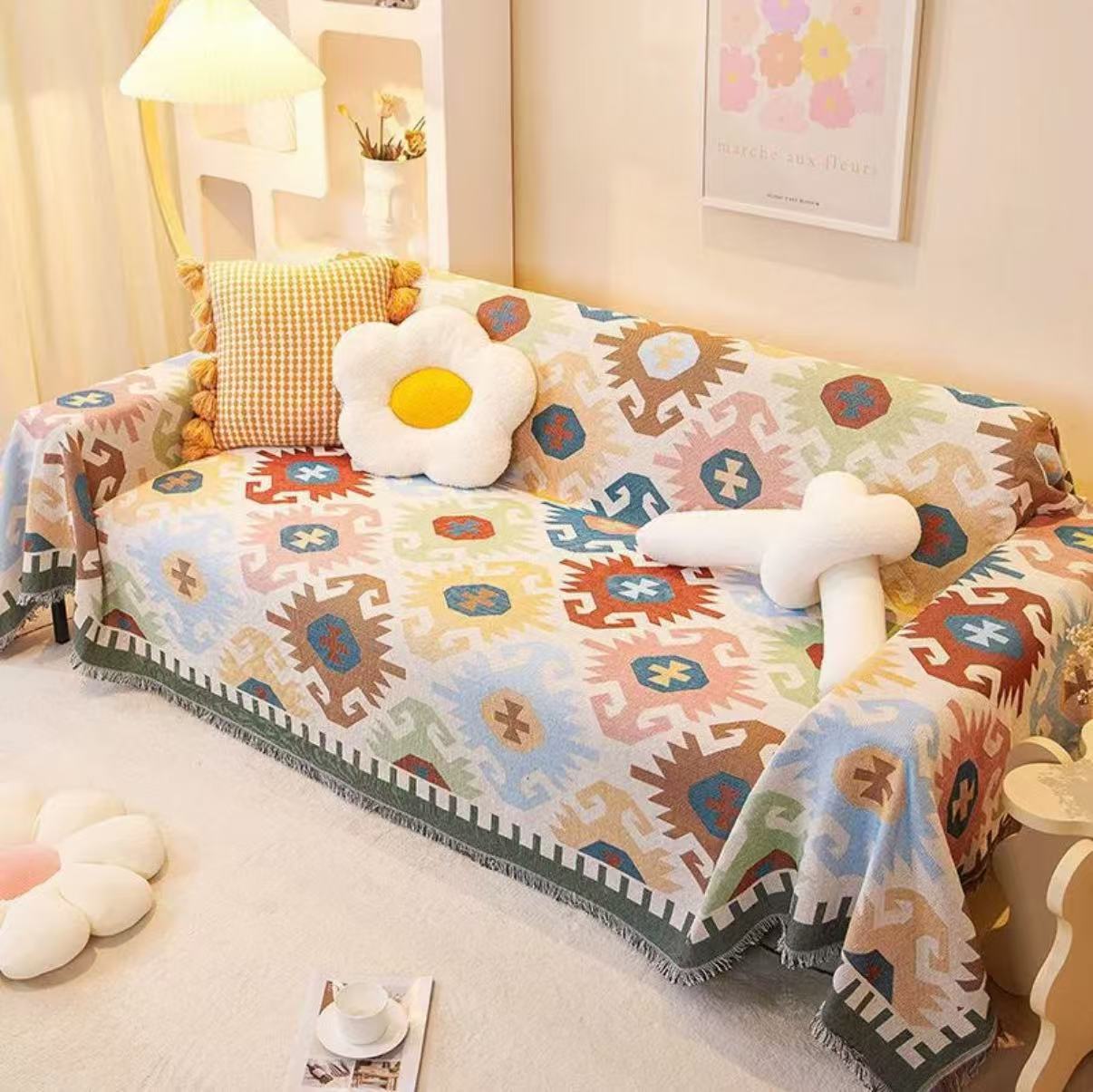 Geometría de color claro