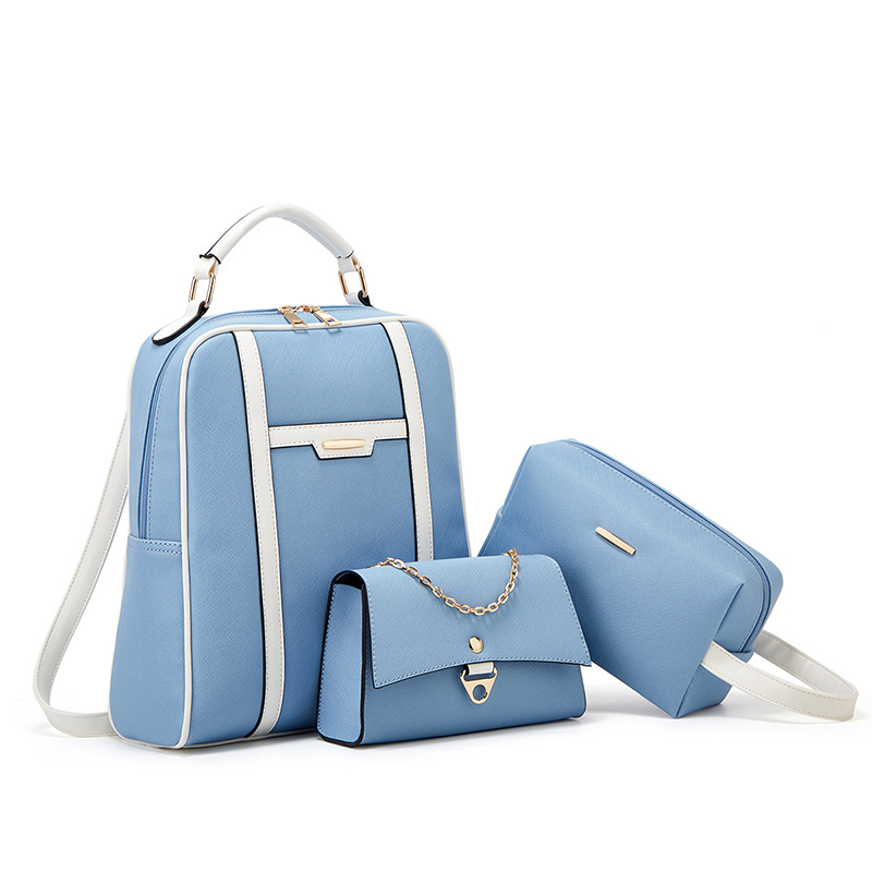 Lightweight business backpack, large capacity three piece backpack set_voghion.com