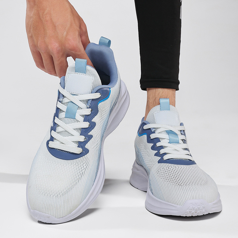 Extra Large Size 50 Summer Sneakers Men's Breathable Fly-woven Mesh Casual Running Shoes_vogvips.com