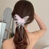 Hair accessory suitable for photo sessions for bride with tassels