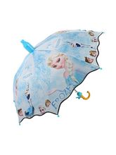 爱莎儿童雨伞自动男女童大号幼儿园可爱公主小学生宝宝直柄晴雨伞
