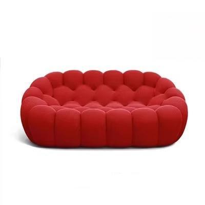 Modern Minimalist Bubble Sofa Living Room Designer Fabric Internet Celebrity Creative Football Art Curved Sofa Home