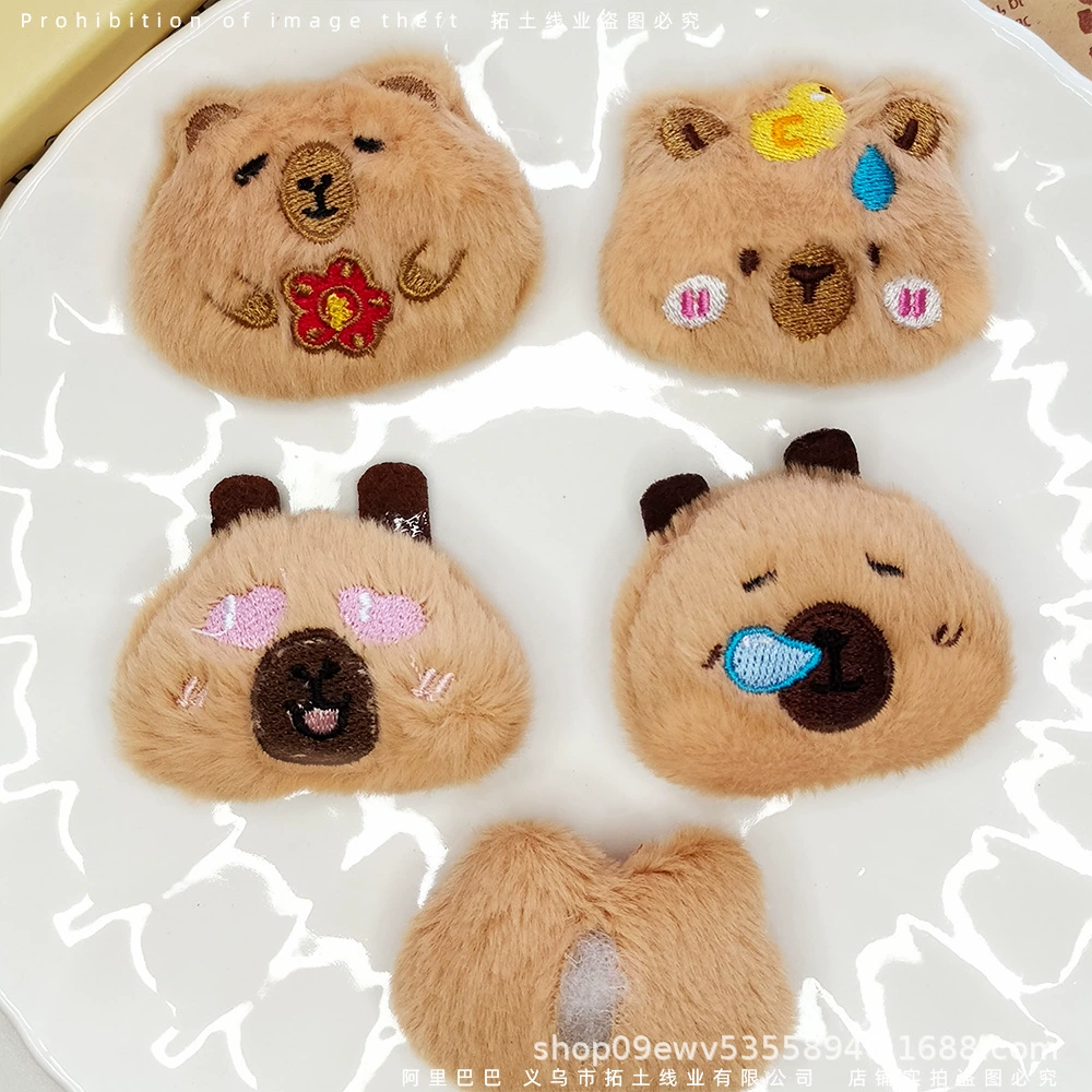 Маленький мультяшный кулон, брошь, заколка для волос, DIY