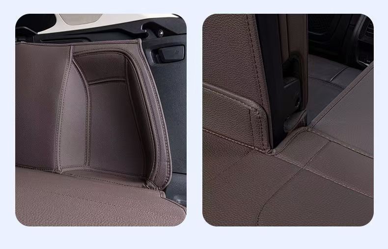 Cross-Border Exclusive Napa Leather Full-Surround Trunk Mat, High-End Yacht Leather Trunk Mat, Rear Compartment Mat, Drop Shipping