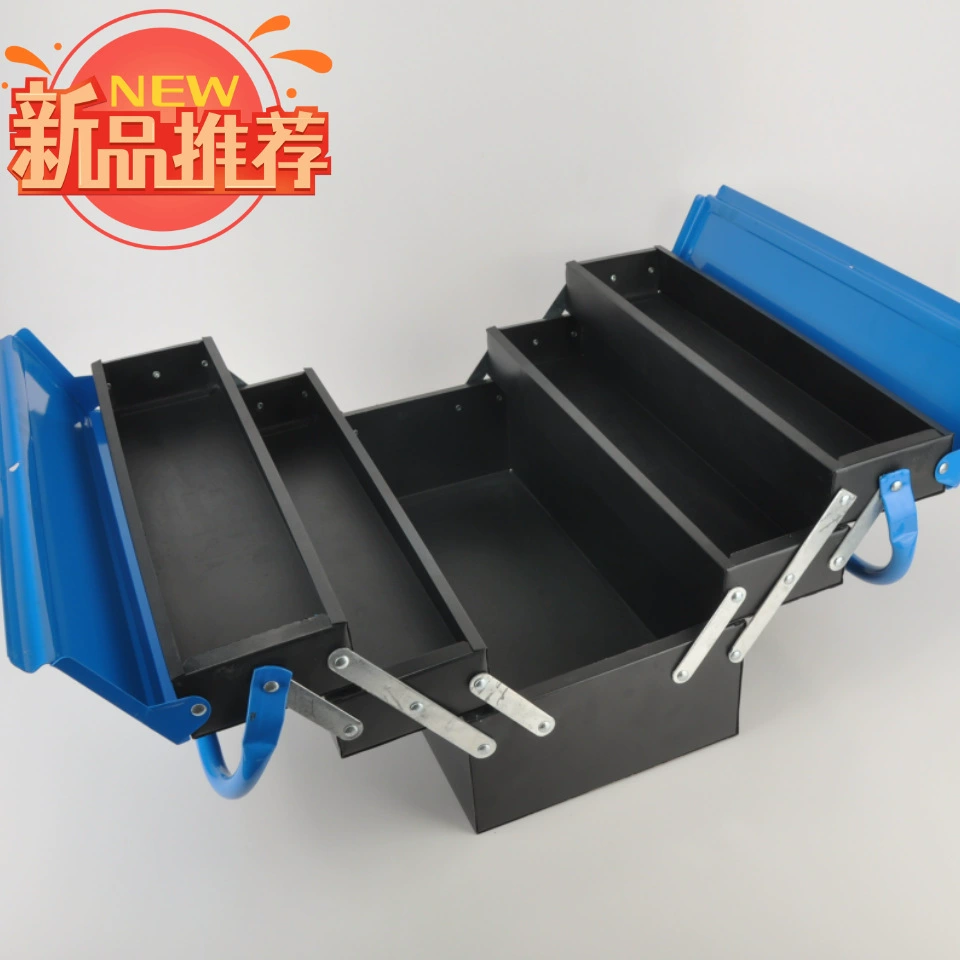 Источник Заводские товары Аппаратный ящик для инструментов Портативный утолщенный железный ящик для хранения Многофункциональный бытовой ремонт Электрик Автомобиль