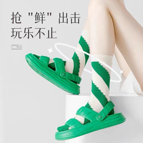  New Japanese Trend Brand Miyake Plaid Hole Hole Socks Fashion Show Socks Lattice Striped Instagram Stack Stack Famous Women's Socks