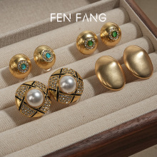 耳夹无耳洞女新款轻奢高级感耳骨夹复古小众冷淡风气质耳骨环耳饰