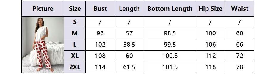 ChicShe 2025 New Cross-Border European American Style T-Shirt And Pants Casual Comfortable Women's Pajamas Homewear Set Suitable_voghion.com