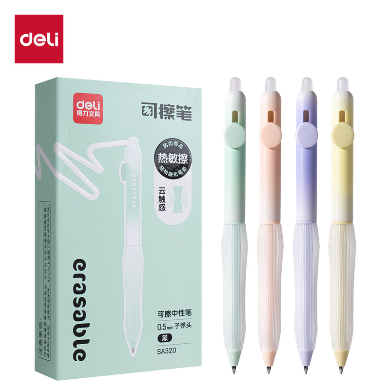 Erasable rollerball pen, bullet, erase pen writing for students, 0.5mm
