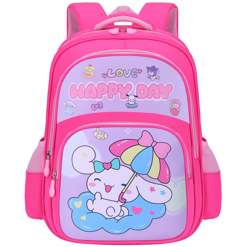 Mochila para niños y niñas, mochila de hombro de gran capacidad para 1 - 2 - 3 - 6 grados, diseño de reducción de carga impermeable