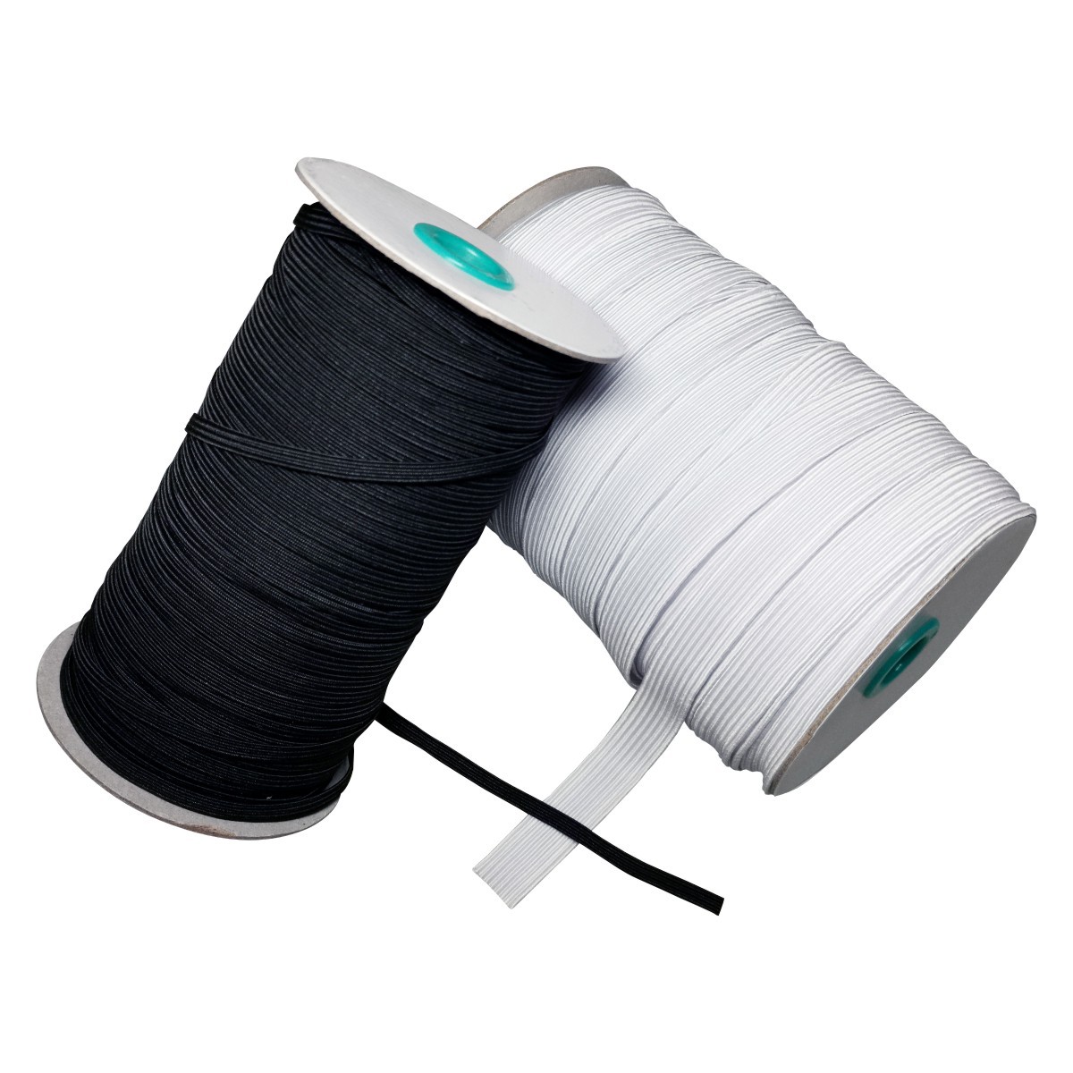 Alta elástico poliéster elástico negro blanco pantalones manguito caballo plano corriendo cinturón fábrica directa elástica banda elástica