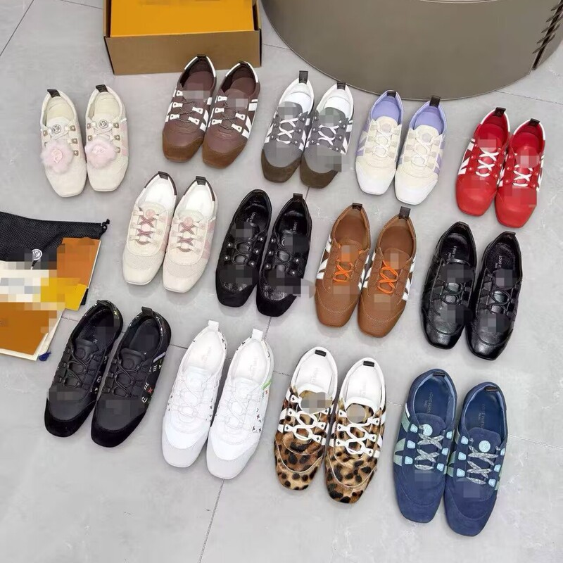 High-End Women's Shoes 2026 Spring/Summer New German Training Shoes Versatile Casual Sneakers Fashionable Breathable Sports White Shoes for Women