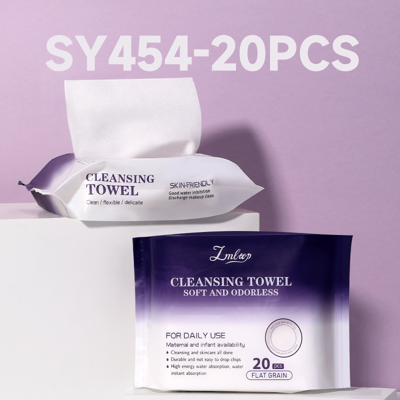 Toalla limpiadora liso 20 piezas (inglés completo) SY454