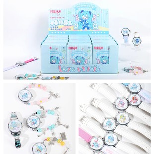 Hatsune Miku Cute Series Watch Surprise Blind Box Anime Peripheral Watch Co-Branded Children's Gift for Primary and Secondary School Students