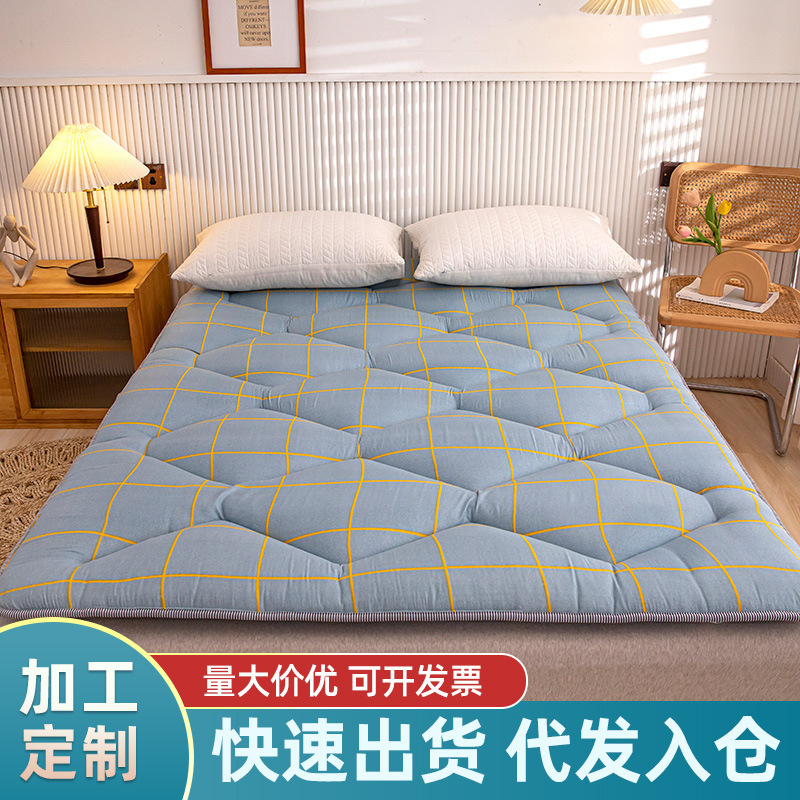 Nantong Home Textile Mattress 90X1 m X1 m 8X2 m Upper and Lower Bed Mattress Sanding Thickened Student Dormitory Single Person
