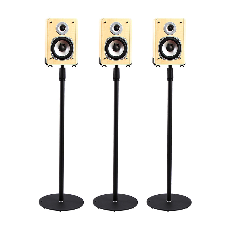 D07 surround altavoz soporte de sonido de Teatro en Casa satélite soporte de elevación de piso de metal