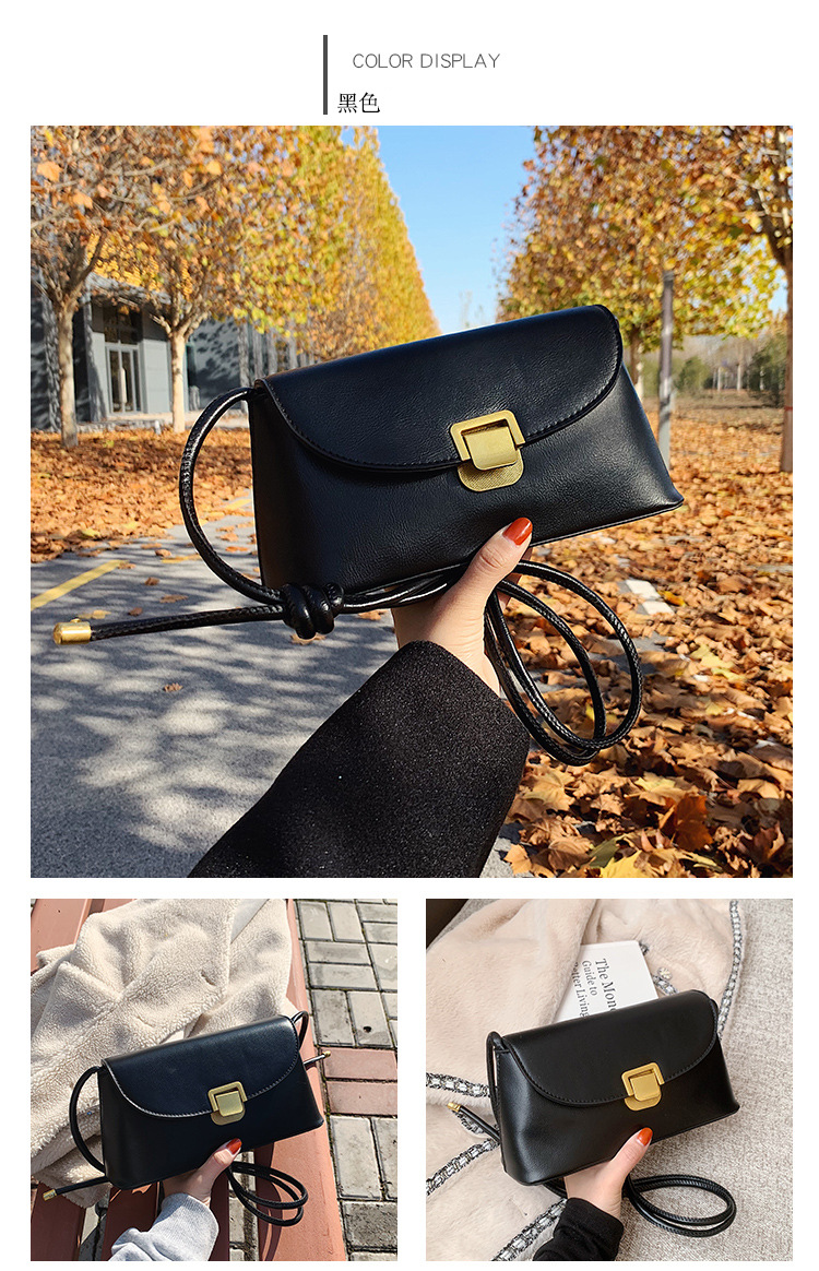 High-grade Small Bag Women's Bag 2021 New Fashion Autumn And Winter Texture Popular Ins All-match Shoulder Messenger Bag display picture 8