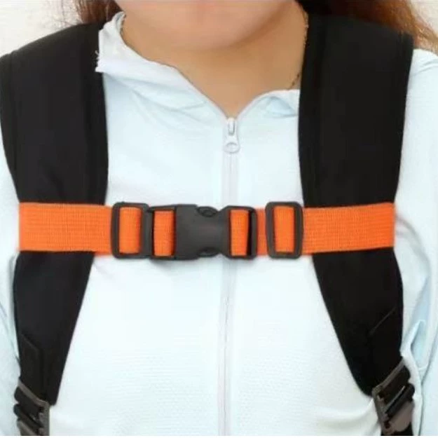 Детская школьная сумка нескользящие ремни на груди Рюкзак с пряжкой фиксированная пуговица