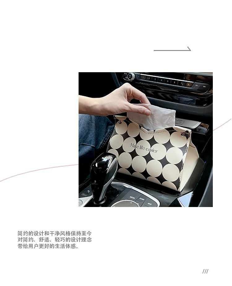 2025 New Accessible Luxury American Pastoral Style Tissue Box Home Desktop Storage Artifact Guest Dining Hotel Bedroom Coffee Table