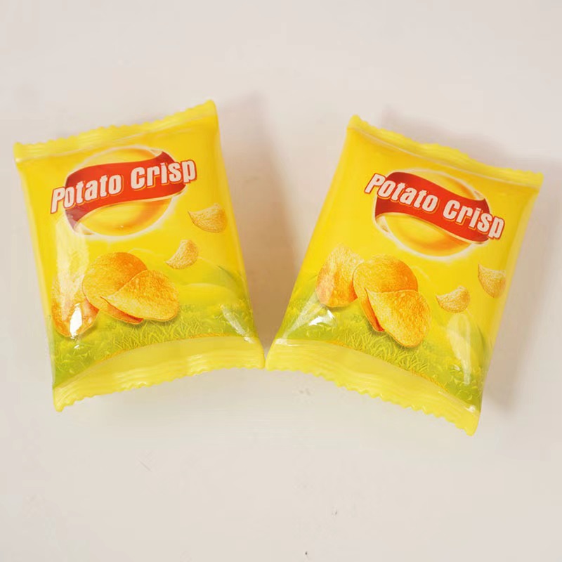微缩食玩薯片包零食大礼包网红搞怪发卡配件儿童diy发夹发饰材料