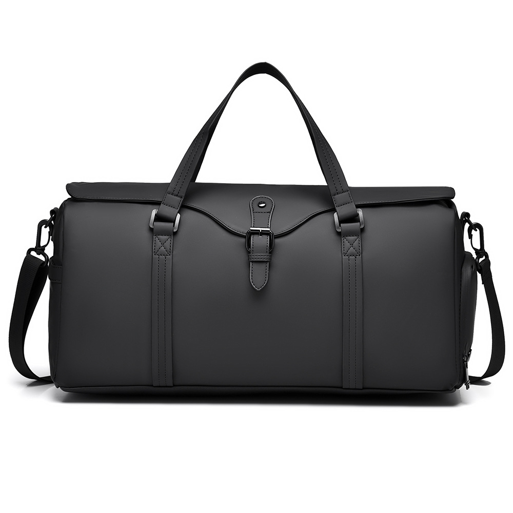Bolsa de viaje transfronteriza de gran capacidad para hombres, bolsa de fitness impermeable simple, bolsa de zapatos independiente, bolsa deportiva casual para mujeres image 8