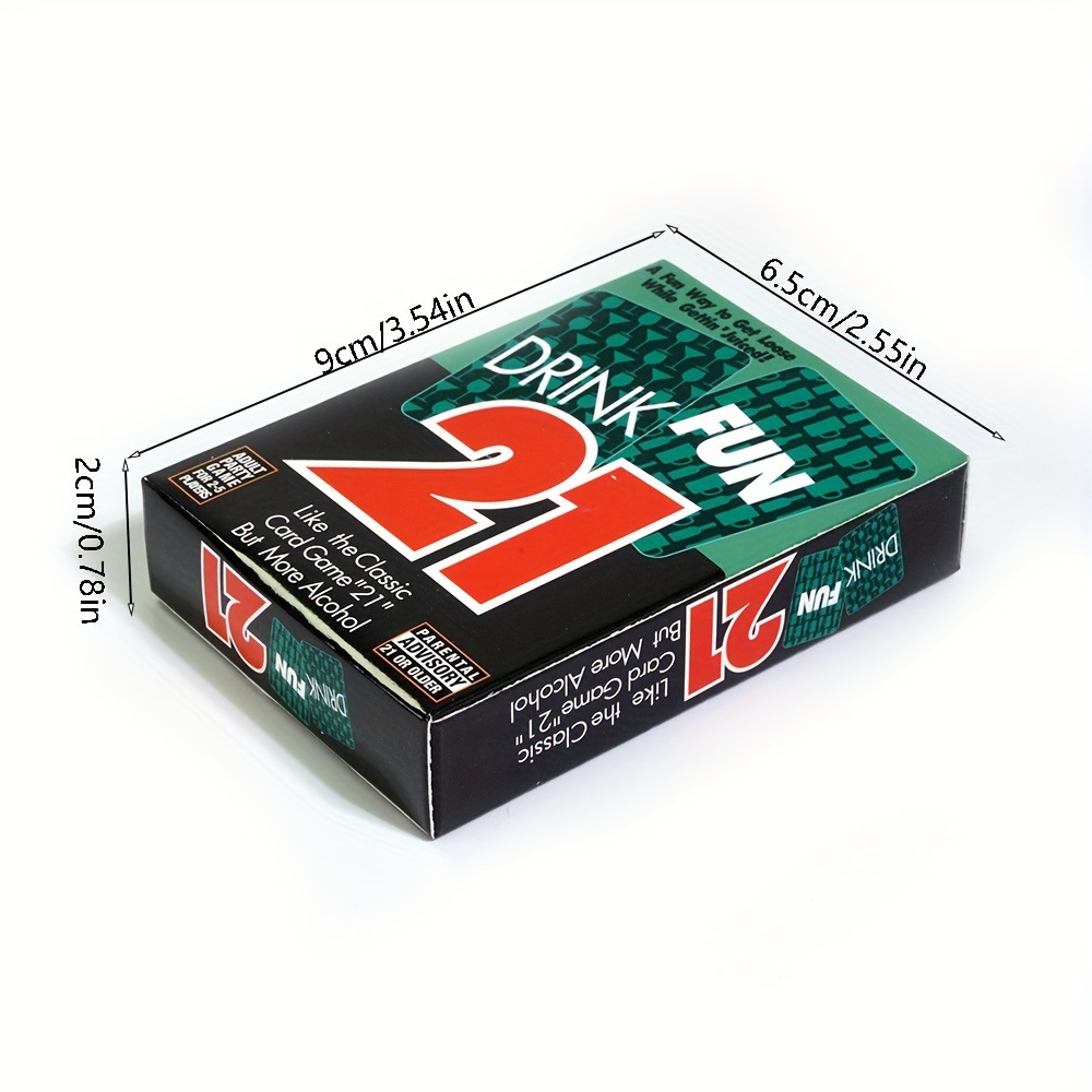 Drink Fun 21 Full English Romantic Drinking Party Couple Game Cards Support Dropshipping Cross-Border_voghion.com