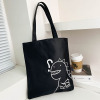 Capacious shopping bag, Japanese cartoon one-shoulder bag, Korean style, 2021 collection, autumn, trend of season