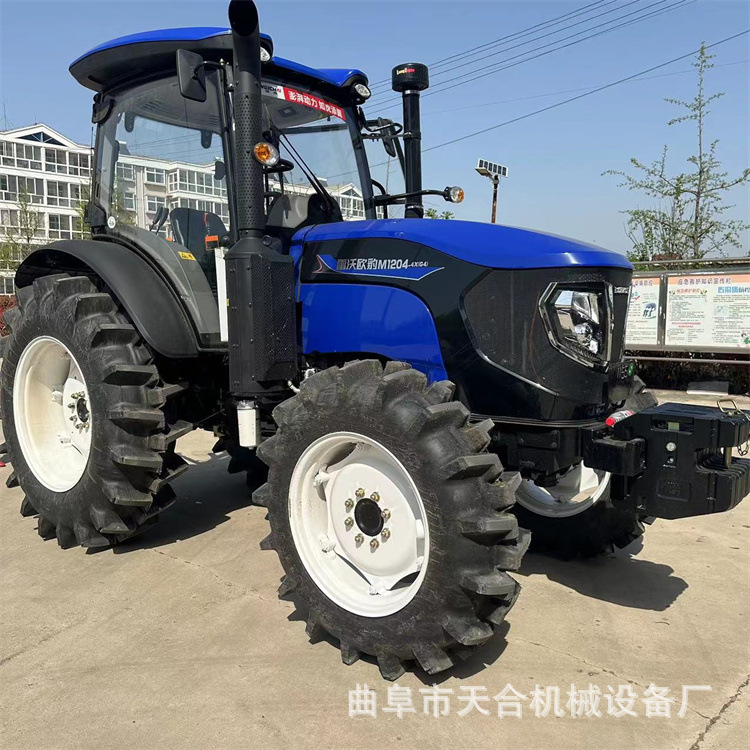 雷沃1204四驱农用拖拉机强压多路阀大型犁地旋耕打田机