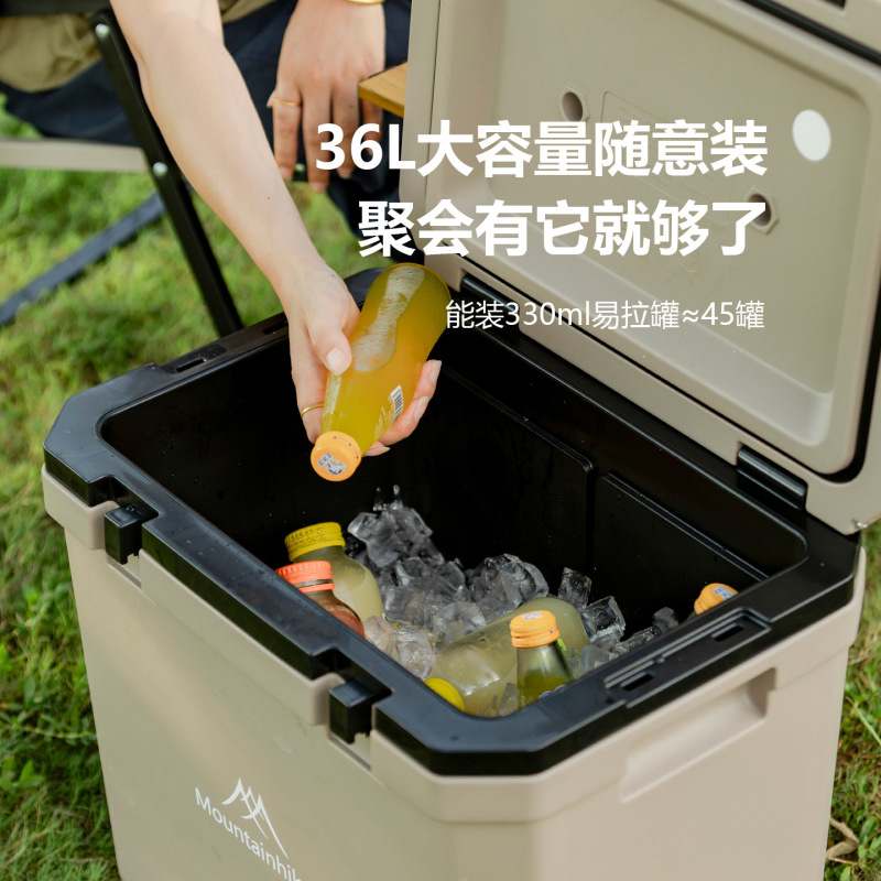 山の客滑車保温箱屋外携帯露店外食食品保冷保冷冷蔵庫氷桶車載キャンプ|undefined