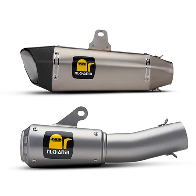 Motorcycle exhaust pipe – Non-Destructive Straight up
