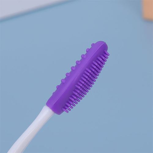 Silicone nose brush blackhead brush nose brush double-sided lip face cleaning brush nose silicone cleaning nose brush