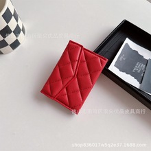 工厂直销女式刺绣零钱包卡包 潮帮钱夹wallet适用风琴零钱包新款