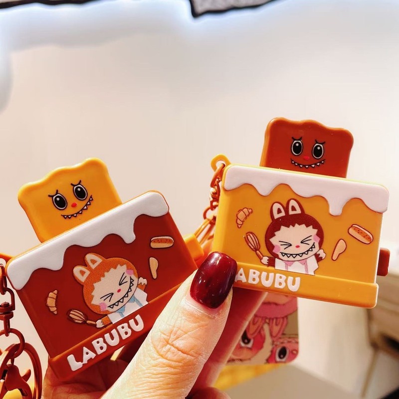 オリジナルかわいいミニパンメーカーキーホルダーペンダント減圧装身具漫画バッグペンダントキーチェーン卸売|undefined