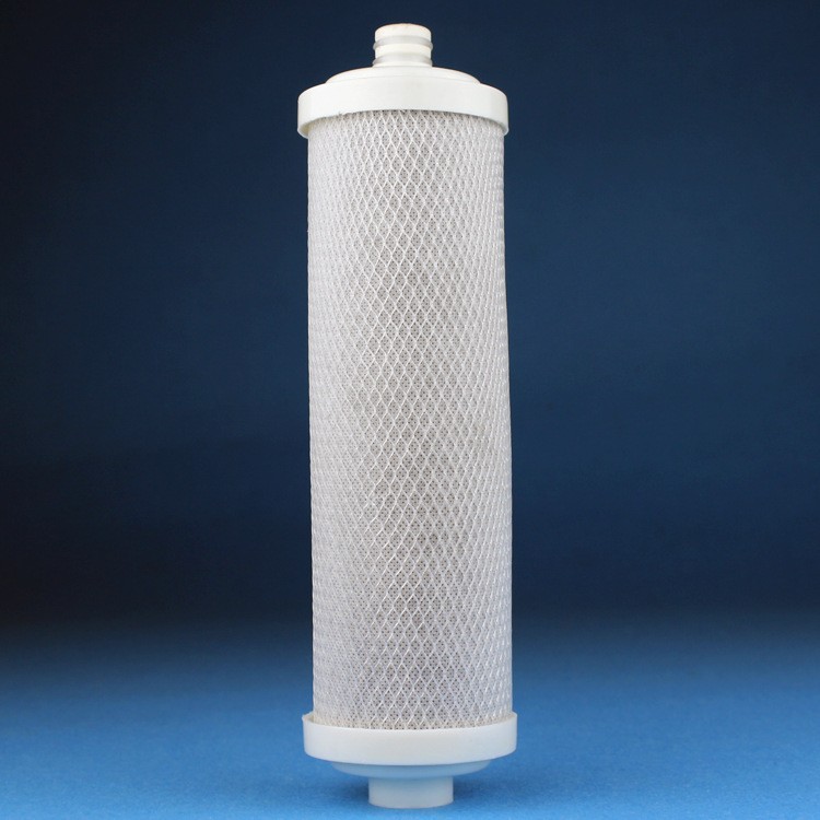 Filtro frontal de tres etapas elemento de filtro de enchufe purificador de agua plug-in elemento de filtro puntiagudo traje de escritorio consumibles de filtro de agua