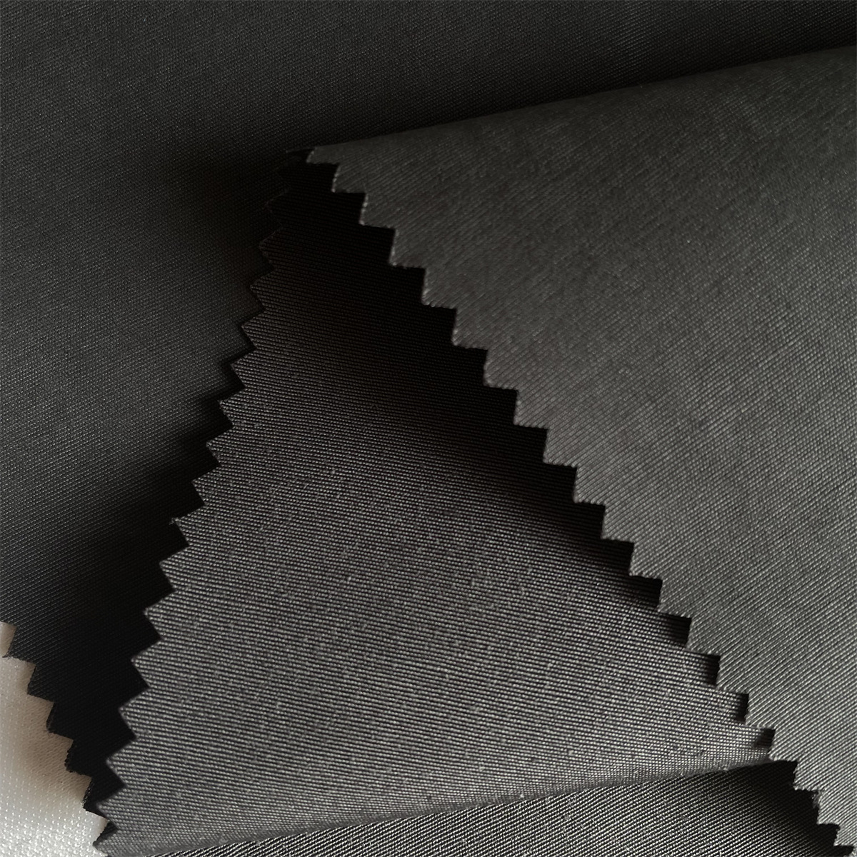 【秋冬限定】磨毛交织10S涤锦棉 时装休闲夹克外套裤装面料