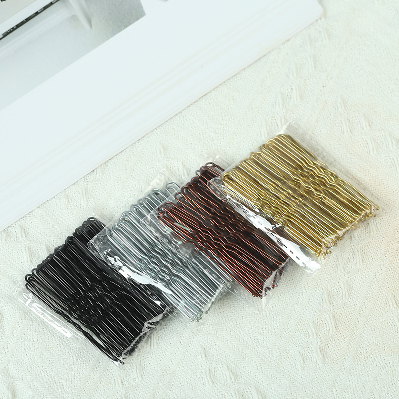 5cm6cm7cmU type clip whole package price studio updo U-shaped clip hanfu style hairpin factory wholesale