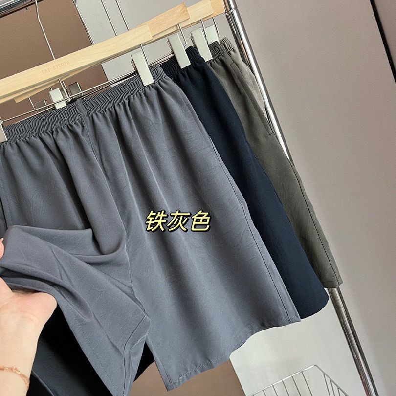 Silk summer breathable shorts