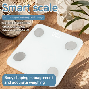 Cross-Border Smart Bluetooth Weight Scale Wholesale Multi-Functional Electronic Scale Household Human Body Professional Fat Measurement Electronic Body Fat Scale