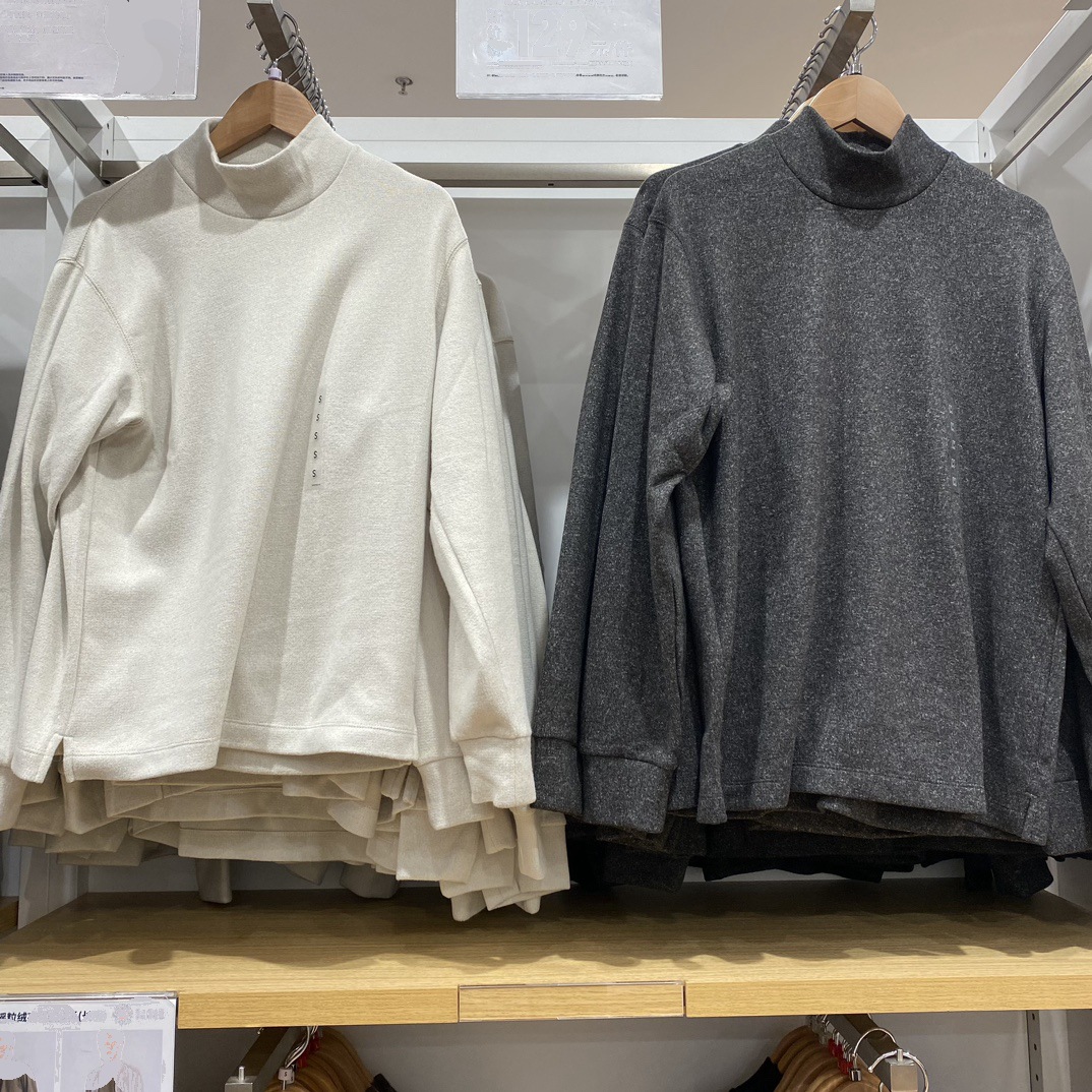 남성용 소프트 니트 폴라 플리스 터틀넥 풀오버 올 매치 티셔츠 긴 소매 가을과 겨울 캐주얼베이스 셔츠 469949