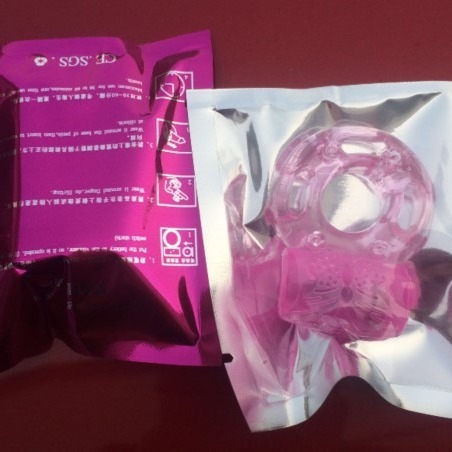 Crystal Butterfly Vibrating Ring Electronic Vibrating Ring Men's Ring Sun Ring Adult Sex Toys Sexy Wholesale