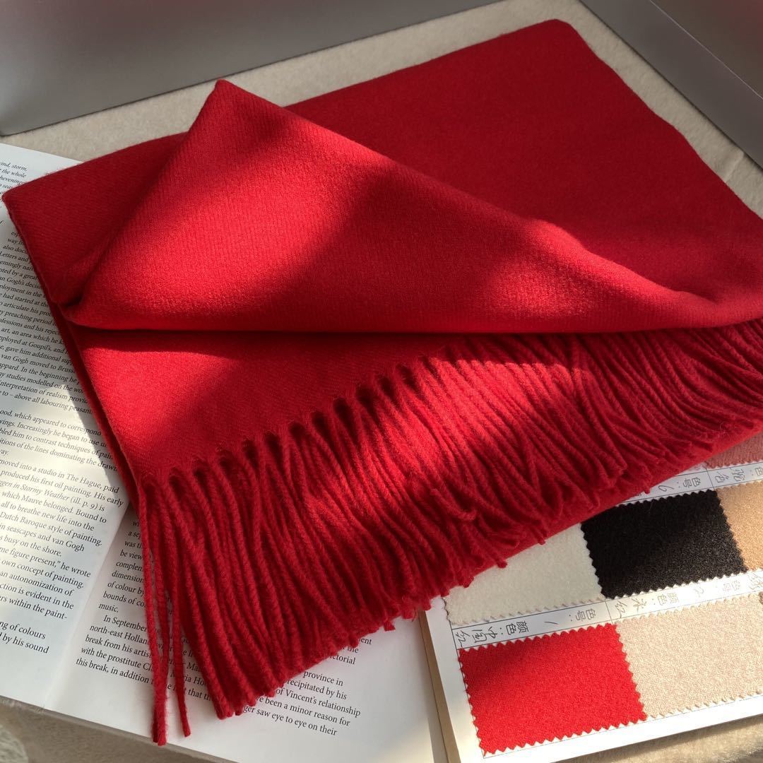 Bufanda gruesa unisex otoño-invierno de cachemira estilo japonés coreano