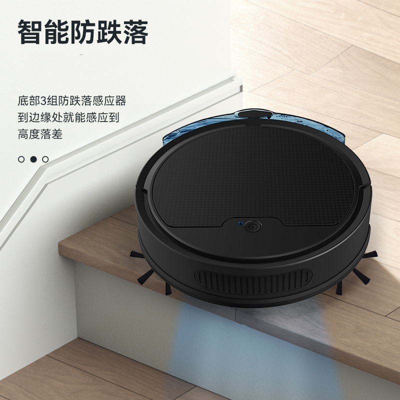 Robot de barrido inteligente de barrido, succión y arrastre de la máquina todo en uno teléfono móvil APP control limpieza doméstica y máquina de barrido transfronterizo Venta caliente