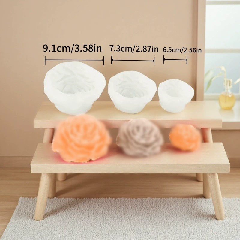 Three dimensional candle wax agate, silicone mold, aromatherapy, handmade soap, DIY