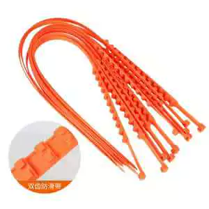 Tire snow chain by the factory for winter snow - orange-30g-anti-slip-chains-pack-of-40