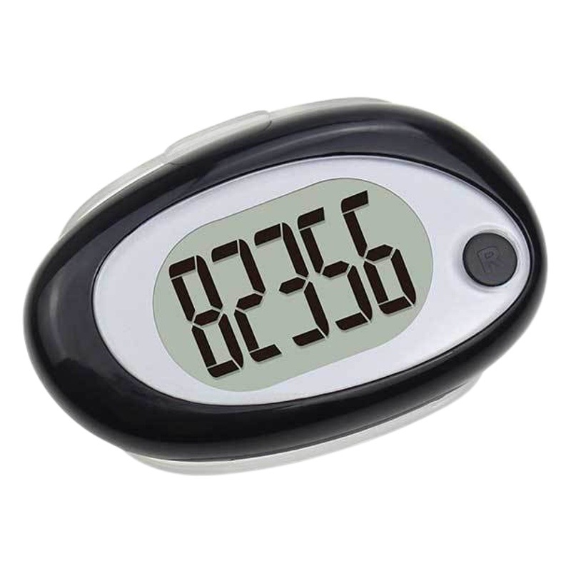 3D sensor pedometer one-click operation with waist clip lanyard factory private model cross-border e-commerce hot selling pedometer
