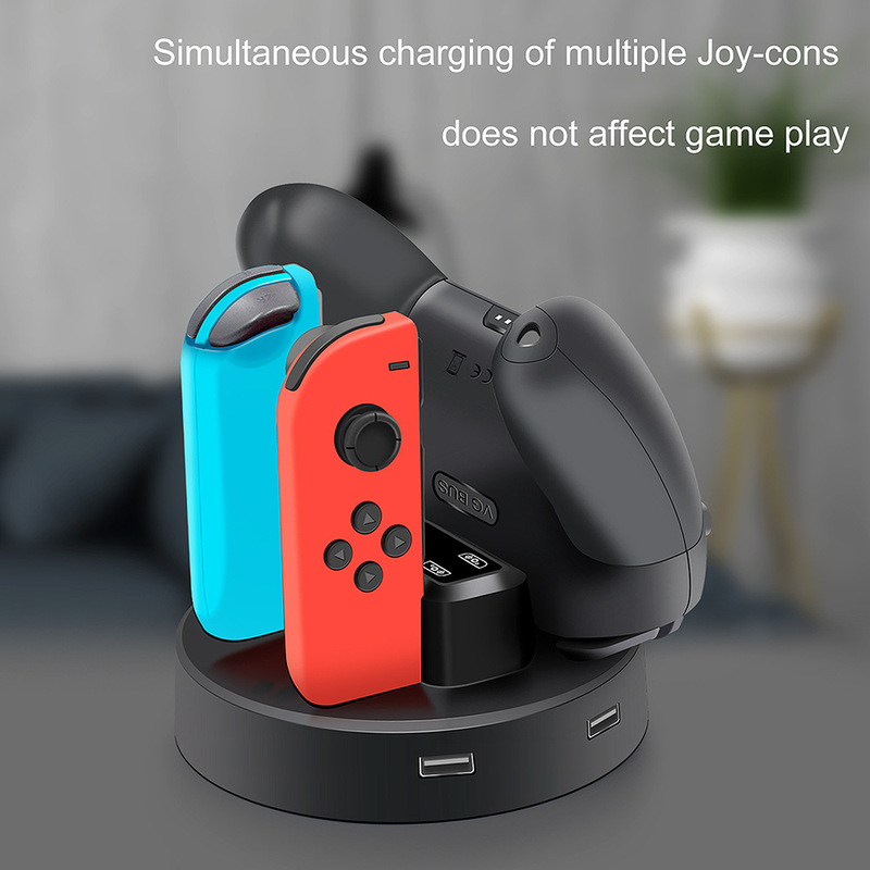 For Nintendo switch joy-con four charge switch pro seat charge switch host fast charge